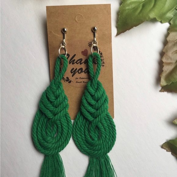 Pipas earrings 💙💛❤️💜💚 - Picture 5 of 7